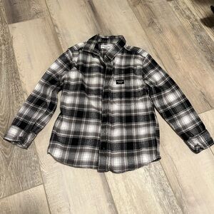Abercrombie & Fitch Monochrome Plaid Shirt